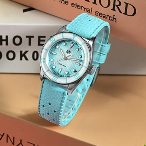 Guilloché Dial Watch - Jam Tangan Kuarsa Wanita San Martin