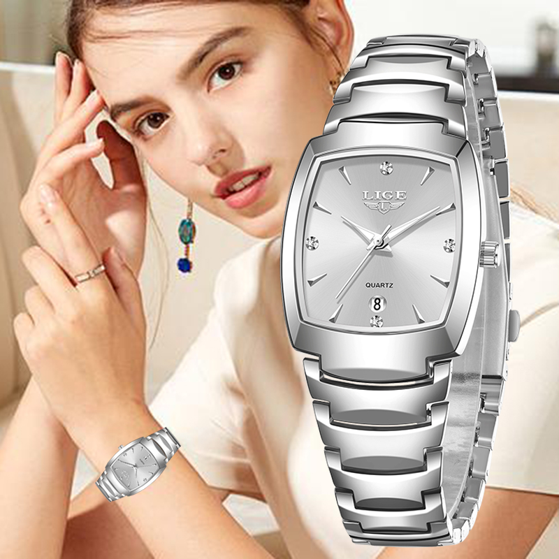 Ladies Luxury Watch - Jam Tangan Wanita LIGE 2026 Baru,