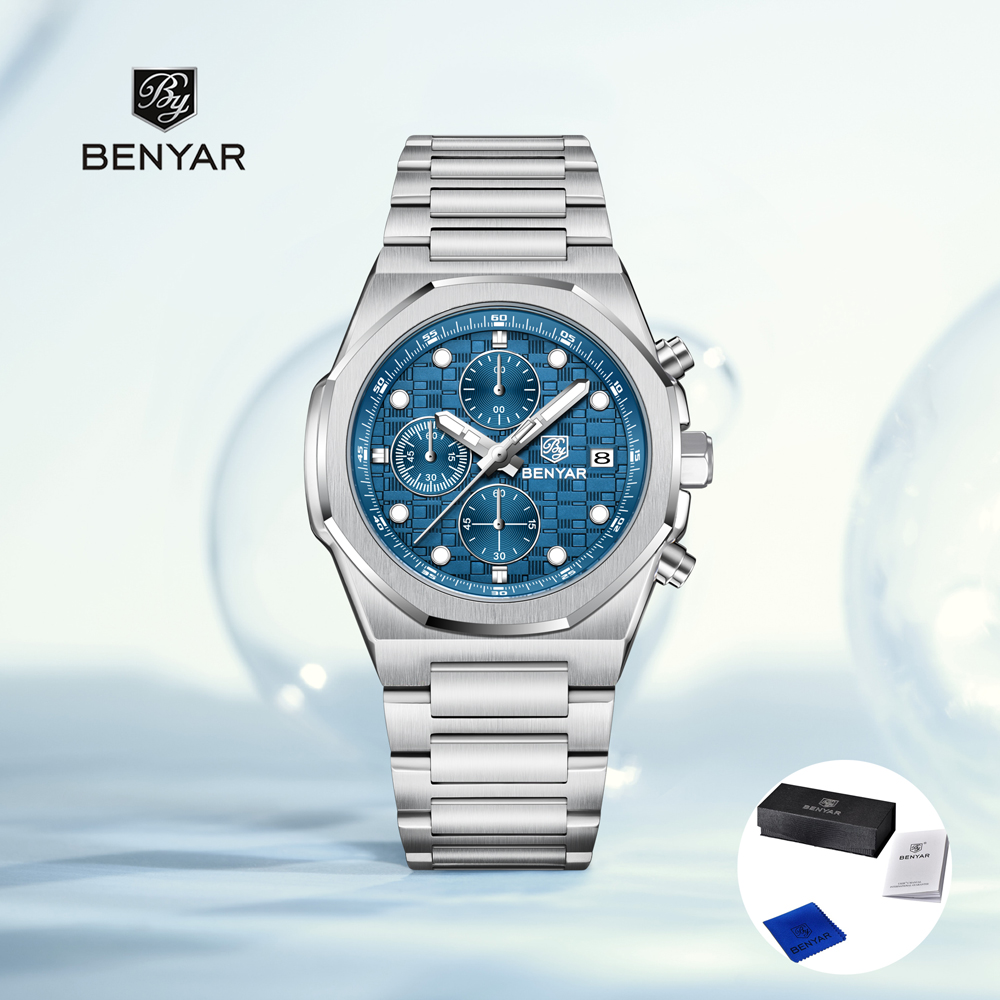 Luxury Watch Gift Box - Jam Tangan Pria BENYAR Terbaru 2025