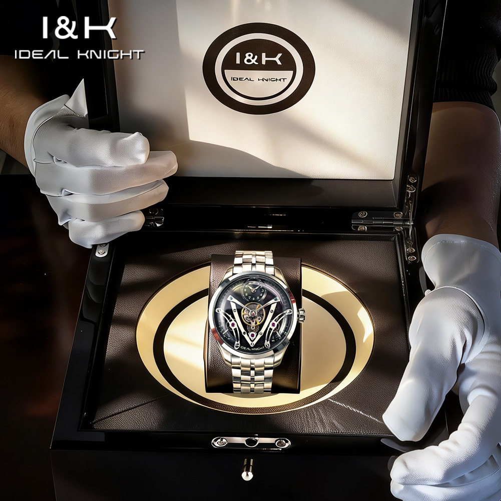 Luxury Watch Gift Box - Jam Tangan Pria IDEAL KNIGHT 6821