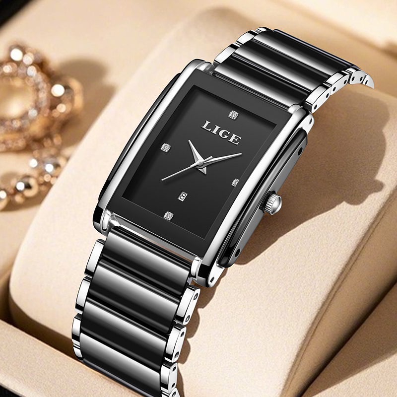 Luxury Watch Gift Box - LIGE Jam Tangan Wanita Mewah Baru
