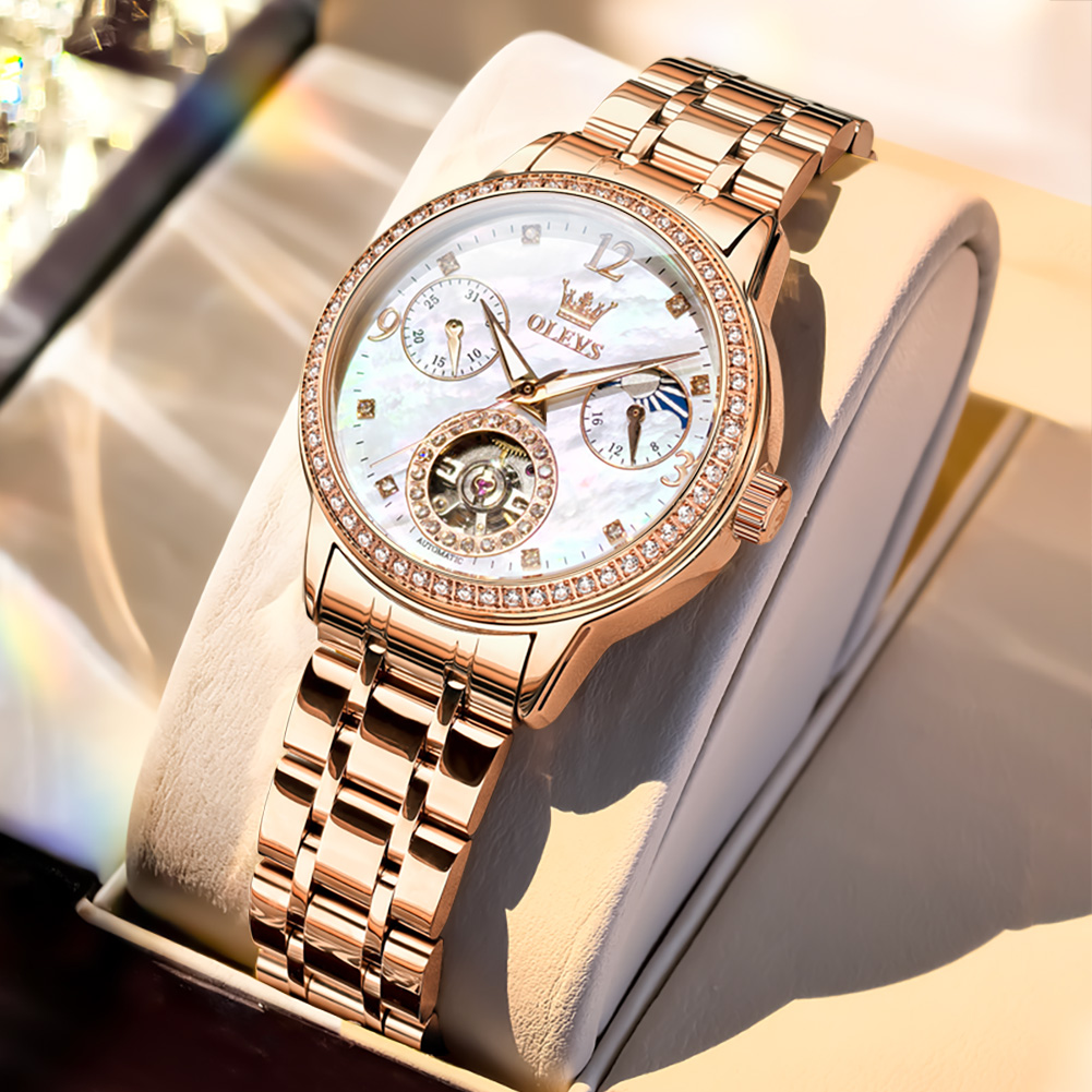 Luxury Watch Gift Box - OLEVS Jam Tangan Wanita Jam Tangan
