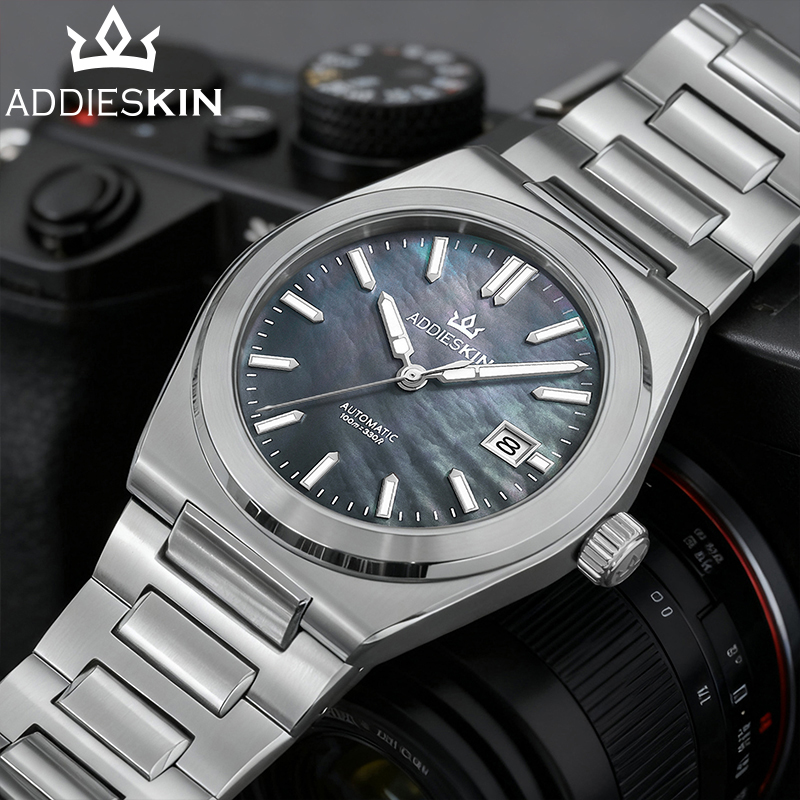 Guilloché Dial Watch - Jam Tangan Otomatis AddiesKin untuk Pria