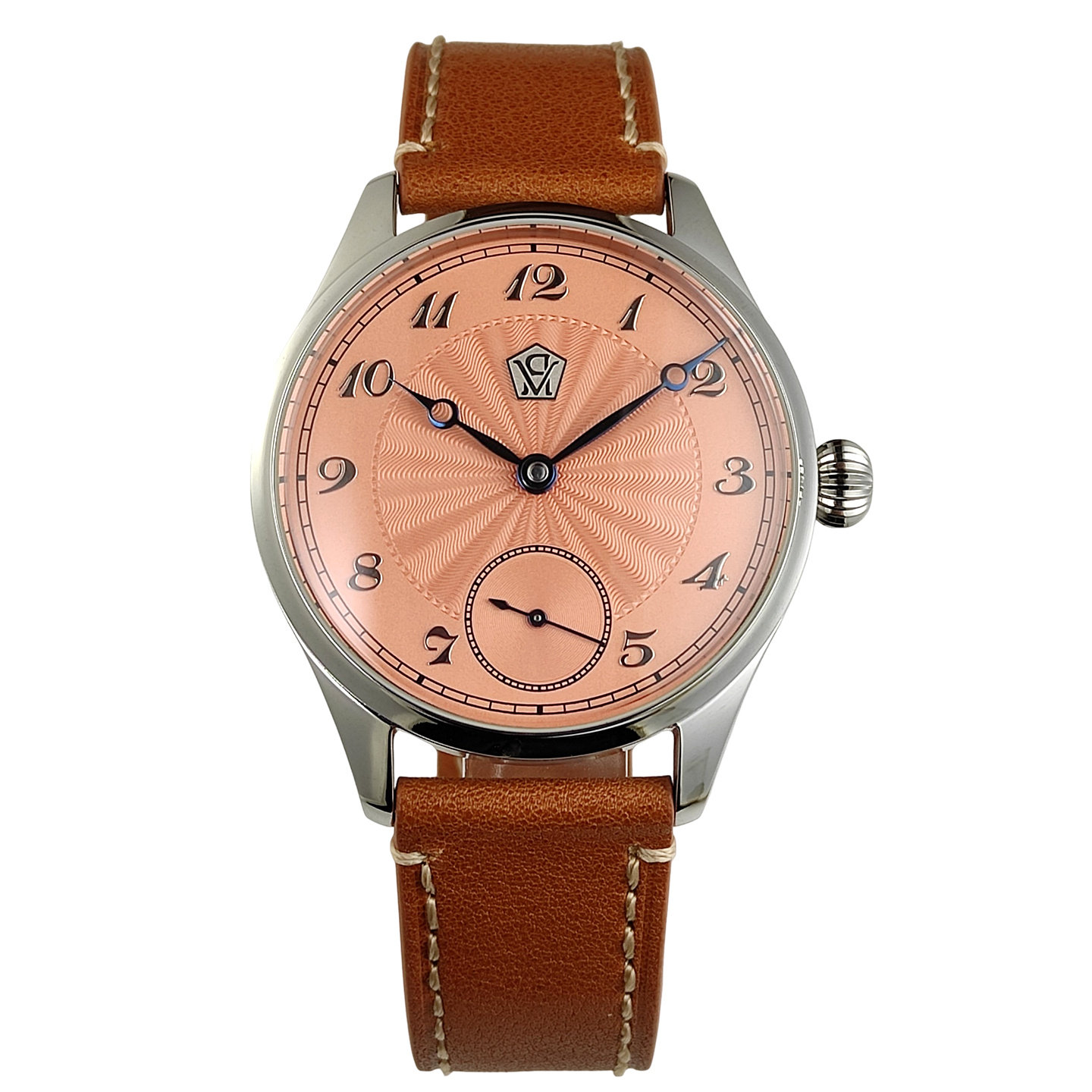 Jam tangan mekanis manual 40MM - Guilloché Dial Watch ulasan dan harga