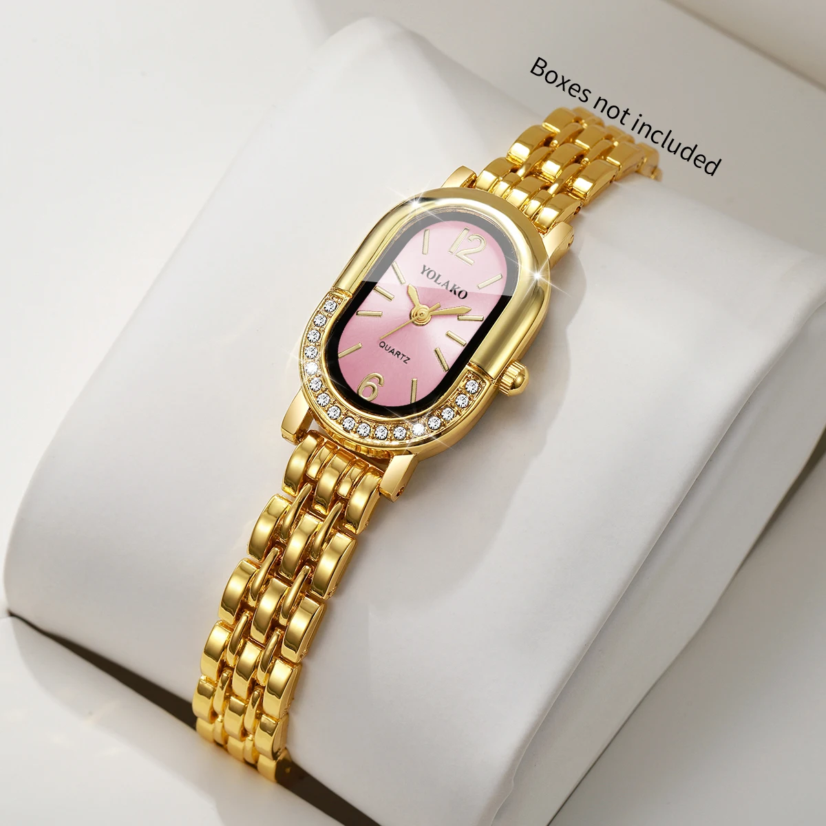 Jam Tangan Kuarsa Wanita Berli - Luxury Watch Gift Box ulasan dan harga