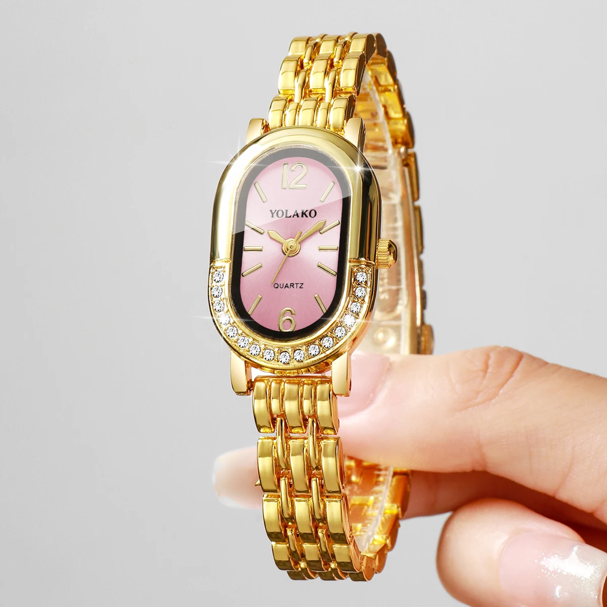 Jam Tangan Kuarsa Wanita Berli - Luxury Watch Gift Box ulasan dan harga