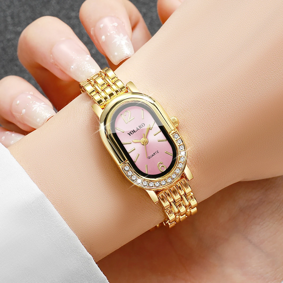 Jam Tangan Kuarsa Wanita Berli - Luxury Watch Gift Box ulasan dan harga