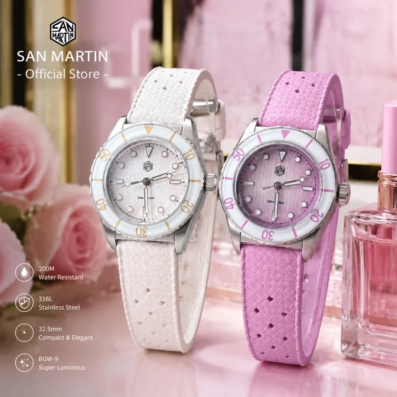 Jam Tangan Wanita San Martin M - Guilloché Dial Watch ulasan dan harga
