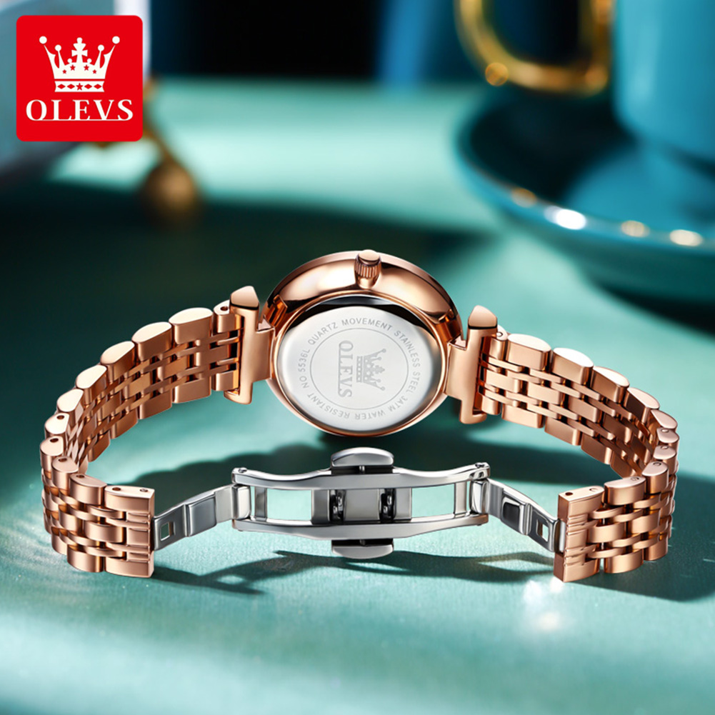 Jam Tangan Wanita OLEVS 5536 M - Ladies Luxury Watch ulasan dan harga