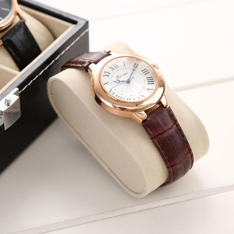 DELESYS 4 Posisi Kotak Jam Tan - Luxury Watch Packaging Box ulasan dan harga