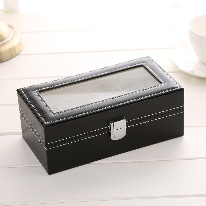 DELESYS 4 Posisi Kotak Jam Tan - Luxury Watch Packaging Box ulasan dan harga