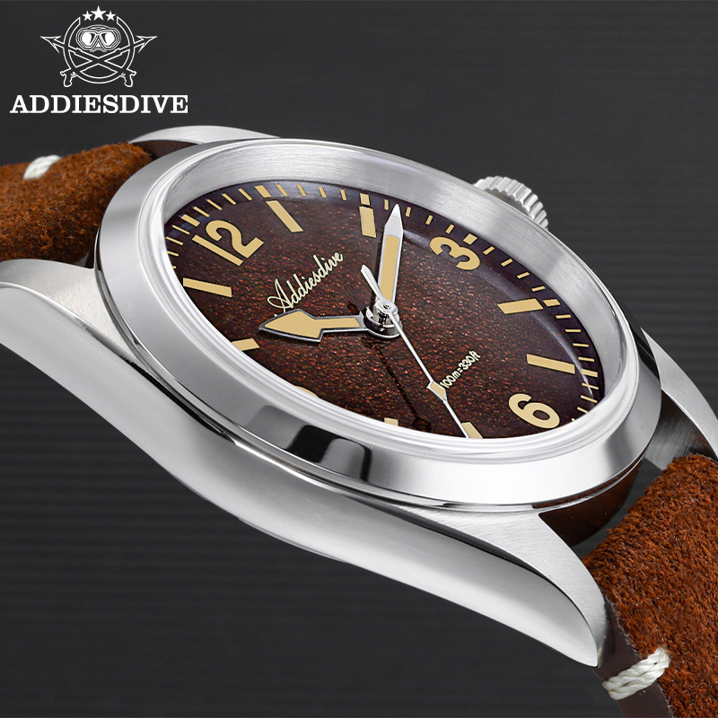 ADDIESDIVE Jam Tangan Kaca Saf - Luxury Watch Gift Box ulasan dan harga