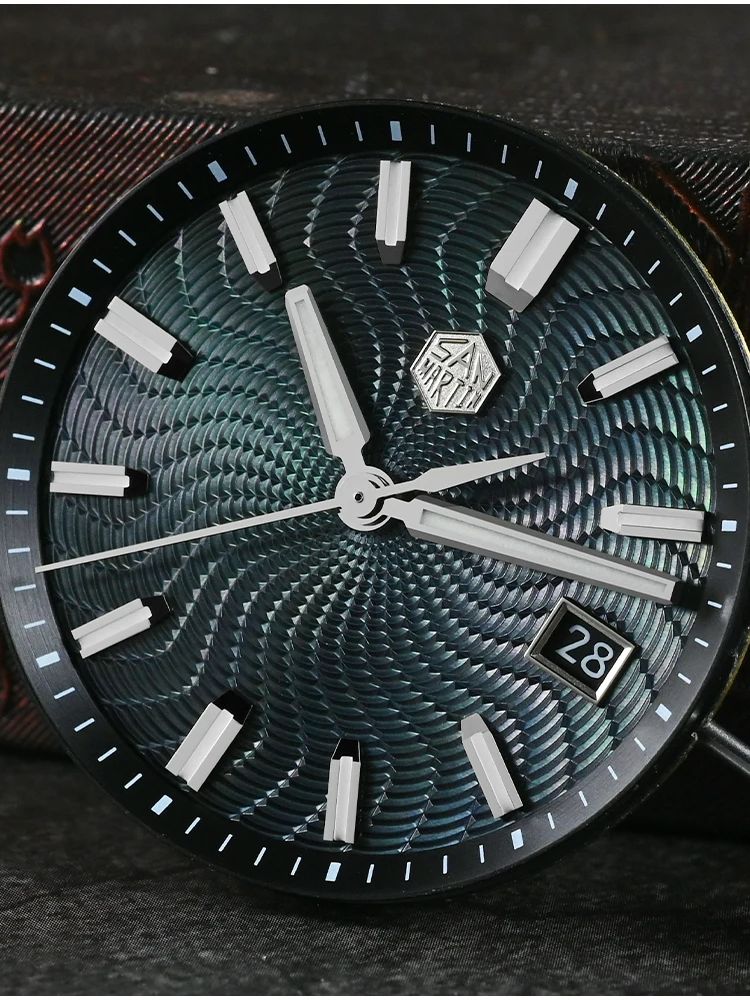 San Martin 39mm Desain Asli Gu - Guilloché Dial Watch ulasan dan harga