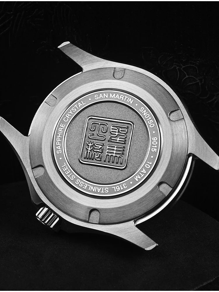 San Martin 39mm Desain Asli Gu - Guilloché Dial Watch ulasan dan harga
