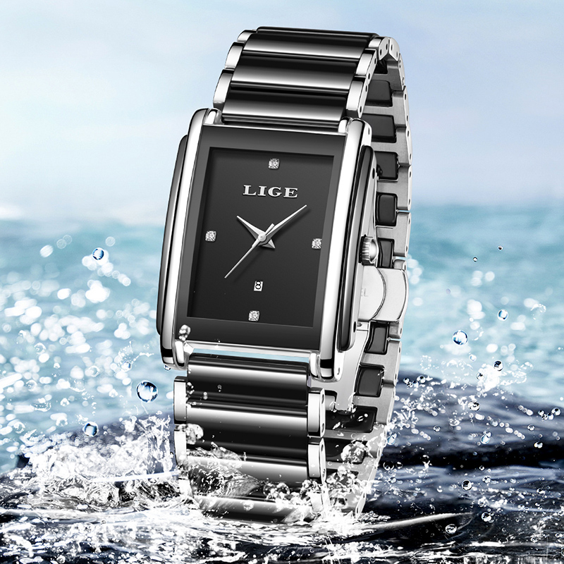 LIGE Jam Tangan Wanita Mewah B - Luxury Watch Gift Box ulasan dan harga