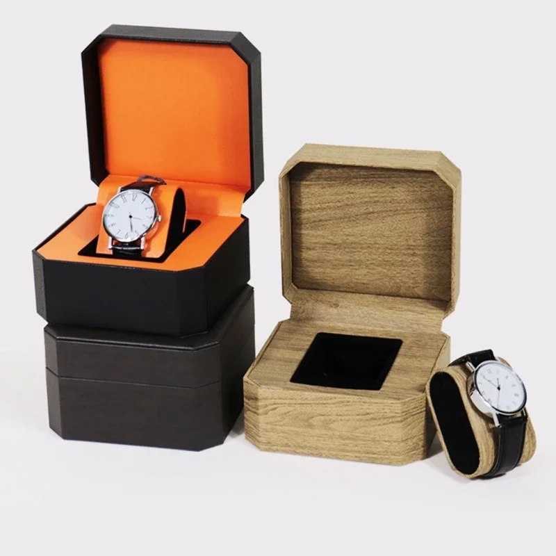 Kotak Jam Tangan Kulit PU Vint - Luxury Watch Packaging Box ulasan dan harga