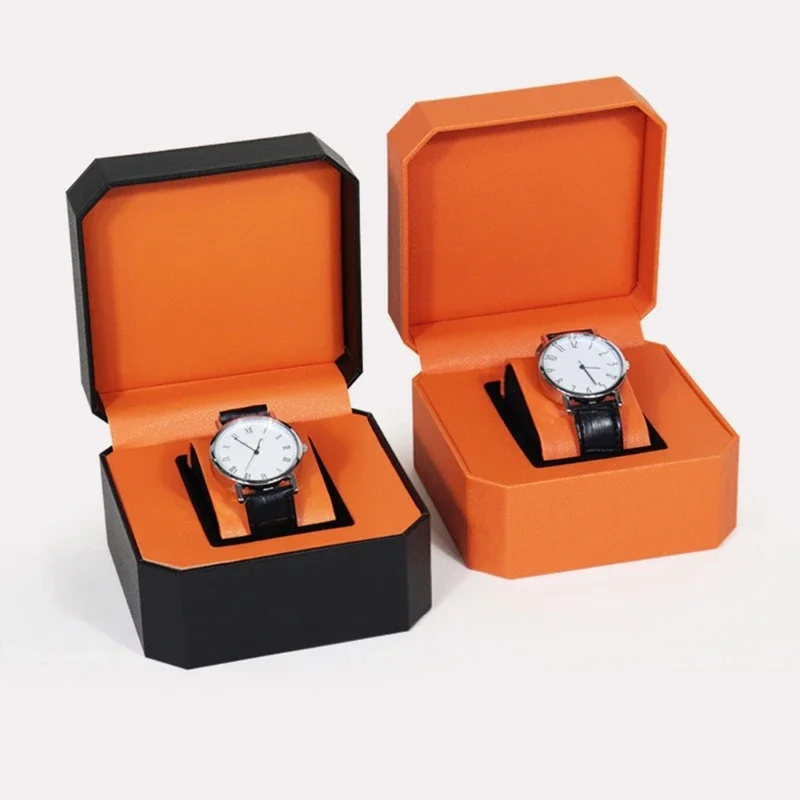 Kotak Jam Tangan Kulit PU Vint - Luxury Watch Packaging Box ulasan dan harga