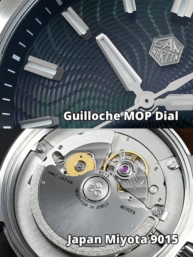 Jam Tangan Mekanis Otomatis Pr - Guilloché Dial Watch ulasan dan harga