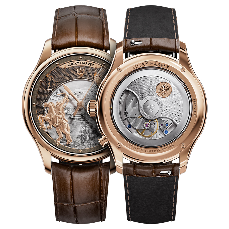 Jam Tangan Otomatis Mekanik Lu - Guilloché Dial Watch ulasan dan harga