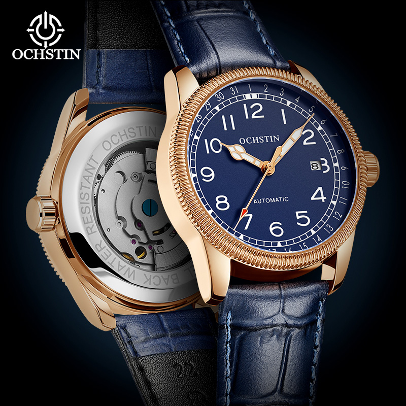 OCHSTIN Jam Tangan Bisnis Pria - Guilloché Dial Watch ulasan dan harga