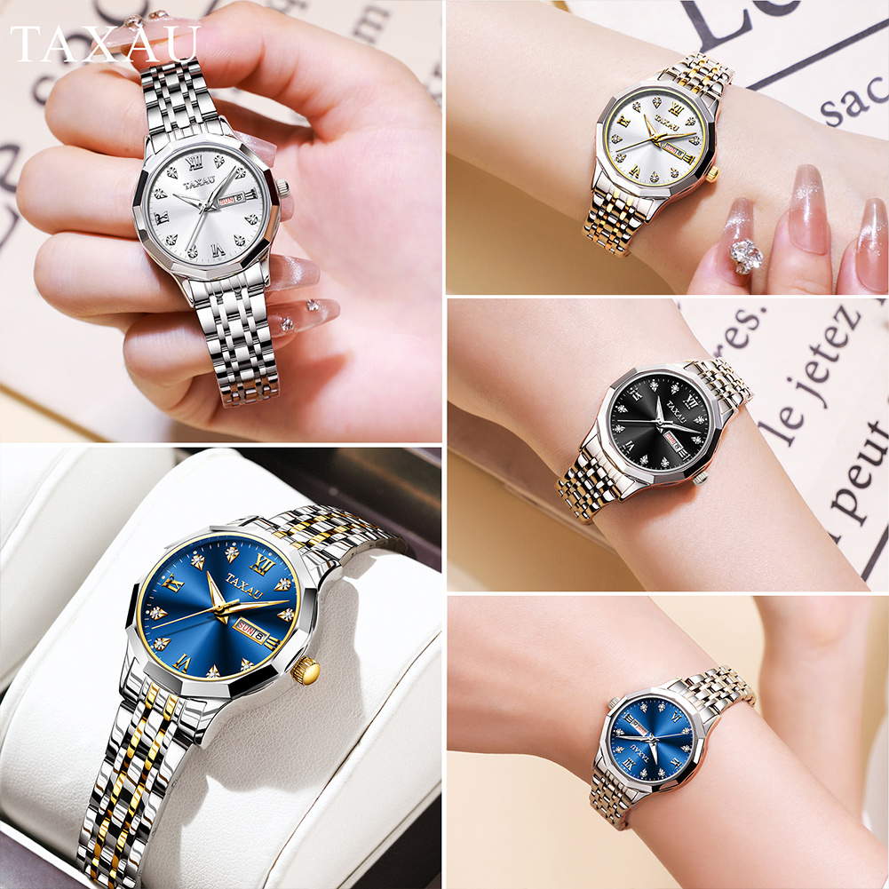 OLEVS jam tangan emas wanita,  - Ladies Luxury Watch ulasan dan harga