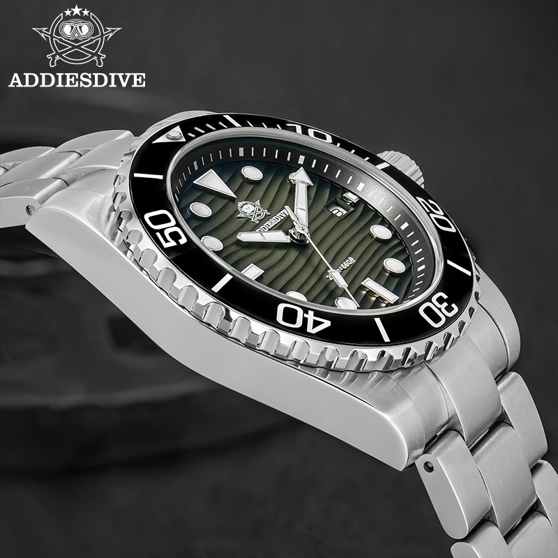 Jam Tangan Selam Pria ADDIESDI - Guilloché Dial Watch ulasan dan harga